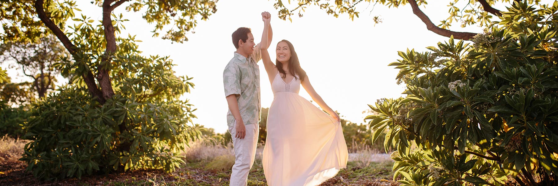 image of couple on the beach