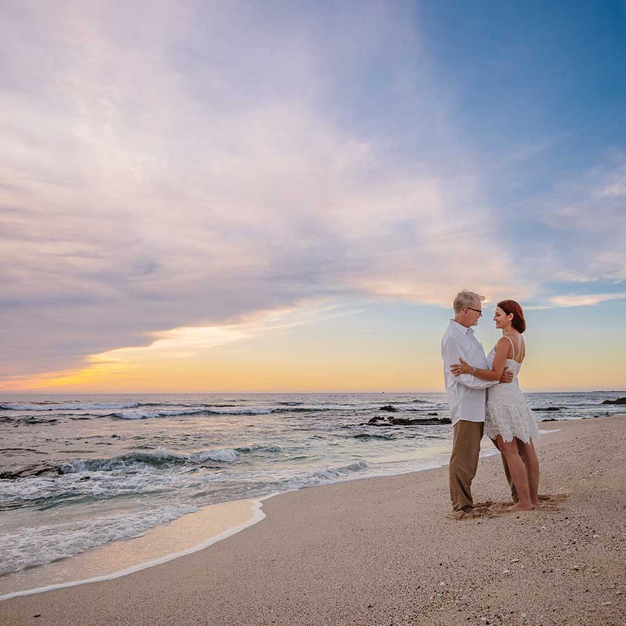 image of couple together at the beach